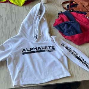 Alphalete crop sweatshirt